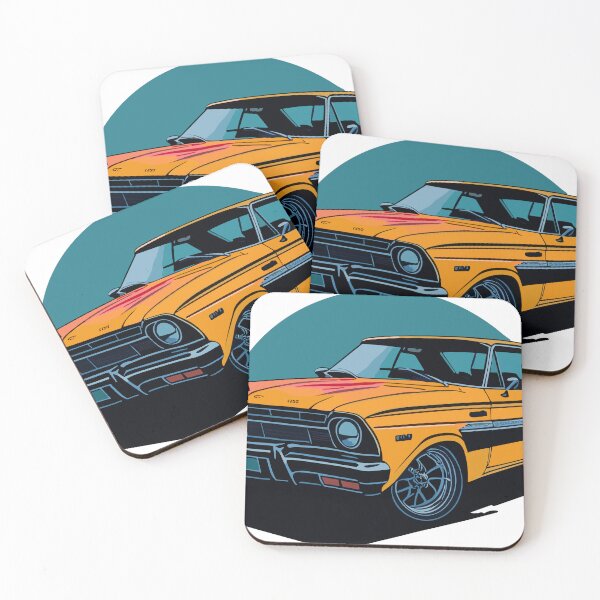 Item preview, Vintage Ford Falcon Illustration - Classic Car Design for Enthusiast designed and sold by InnovativeGFX.