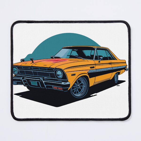Item preview, Vintage Ford Falcon Illustration - Classic Car Design for Enthusiast designed and sold by InnovativeGFX.