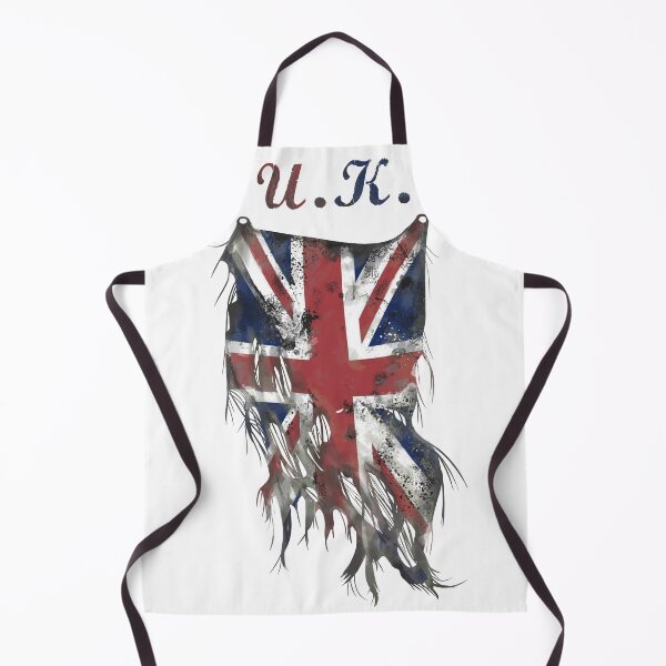 Item preview, ripped united kingdom flag (u.k) designed and sold by hayrpictures.