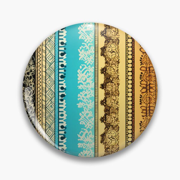 Item preview, A henna stripes pattern designed and sold by TogetherDshop.