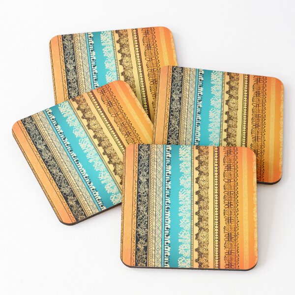 Item preview, A henna stripes pattern designed and sold by TogetherDshop.