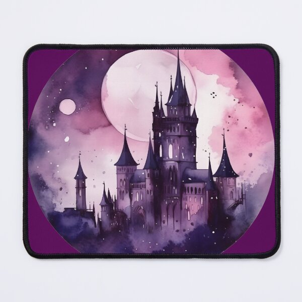 Item preview, Pink Gothic Castle Gothic Fantasy World designed and sold by Magnuna.