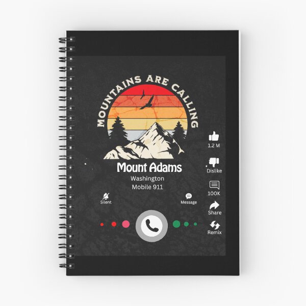 Item preview, Mountains Are Calling Mount Adams designed and sold by netfires.