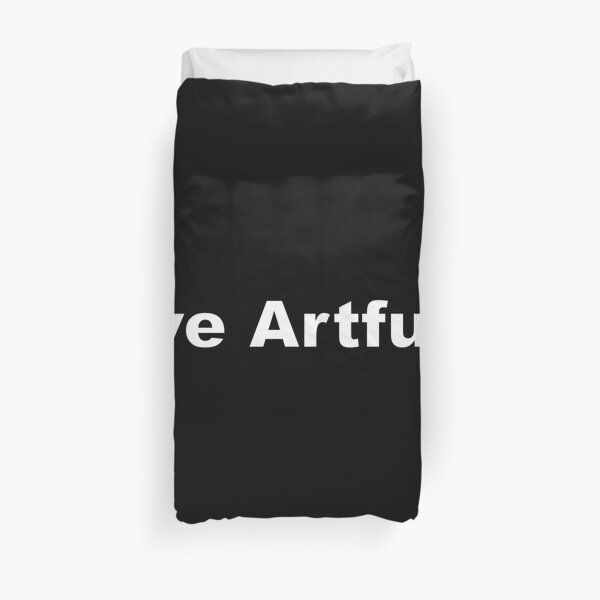 Live Artfully Duvet Cover