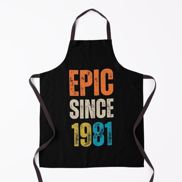 Item preview, Epic since 1981 - vintage birthday gift - birth year classic design designed and sold by Uplife-MyStore.