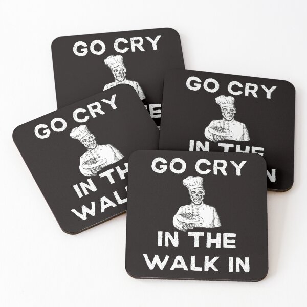 Item preview, Funny Go Cry In The Walk In Skeleton Cook Chef Culinary designed and sold by MagicSD Designs.