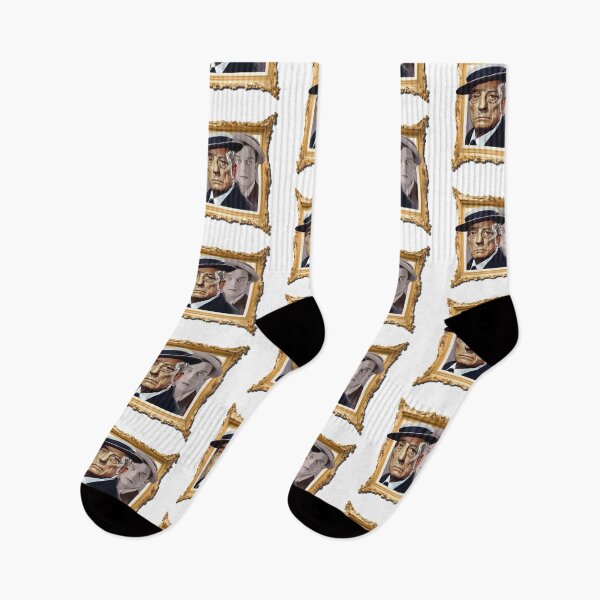 Item preview, Ghosts Digital Painting of Buster Keaton by Nicolette Olivier, Single and Repeating Pattern, Choose Your Own Background designed and sold by Nicolette Olivier.