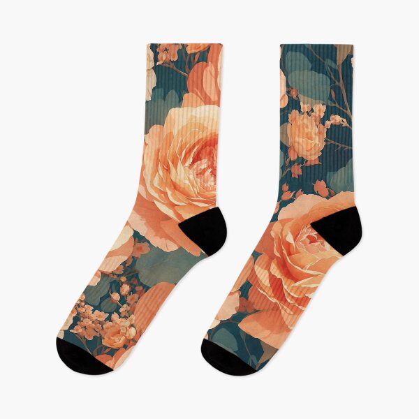 Item preview, beautiful orange roses designed and sold by Neranchara.