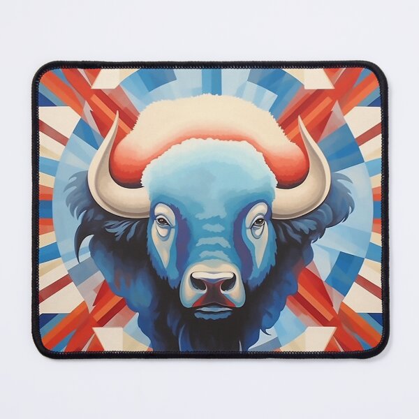 Item preview, Red White & Blue Buffalo designed and sold by WallGarden.