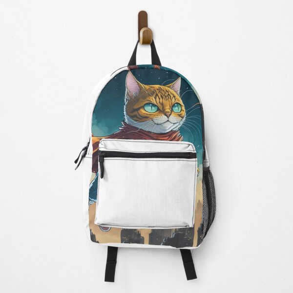 Item preview, Super Hero Cat Cartoon Flint Color | Unique Cat Lover Gift Idea designed and sold by MaFleiva.
