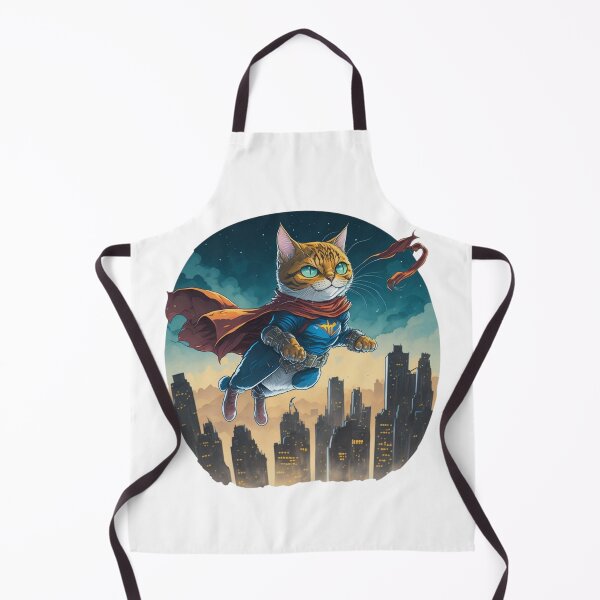 Item preview, Super Hero Cat Cartoon Flint Color | Unique Cat Lover Gift Idea designed and sold by MaFleiva.