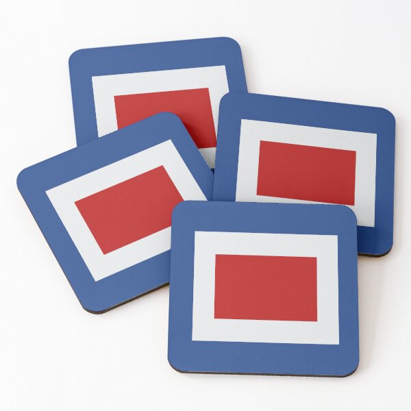 Item preview, Nautical Signal Flag Code Maritime International Letter W designed and sold by PompousPeasant.