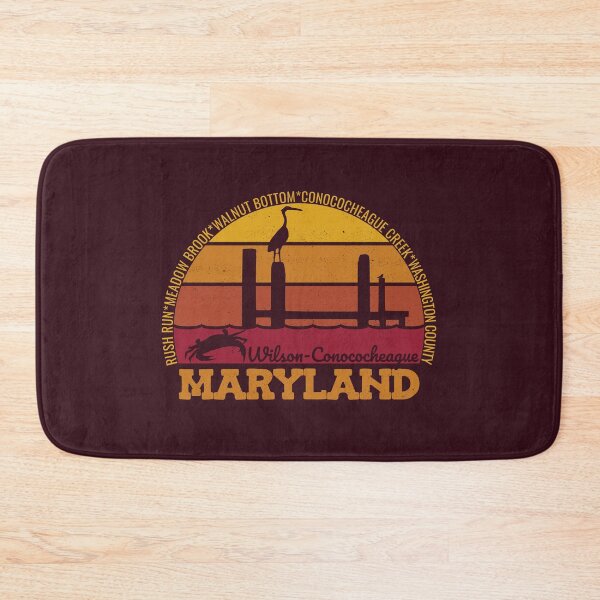 Item preview, Wilson-Conococheague Maryland Sunset Retro Vintage Local Pride Logo designed and sold by CRHPOD20.