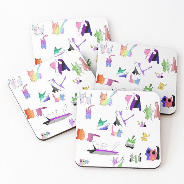 Item preview, Pride cats designed and sold by Rook Arakaki.