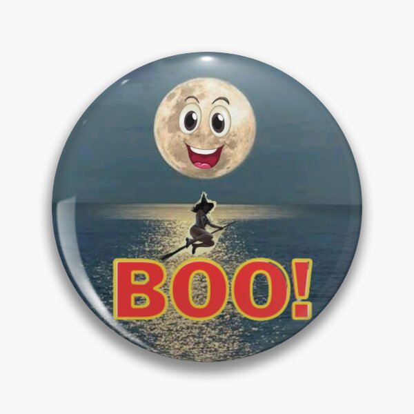 Item preview, Boo! Witch Flying On Broom designed and sold by Profitrip.