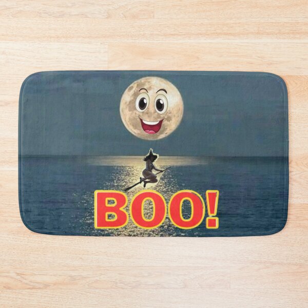 Item preview, Boo! Witch Flying On Broom designed and sold by Profitrip.