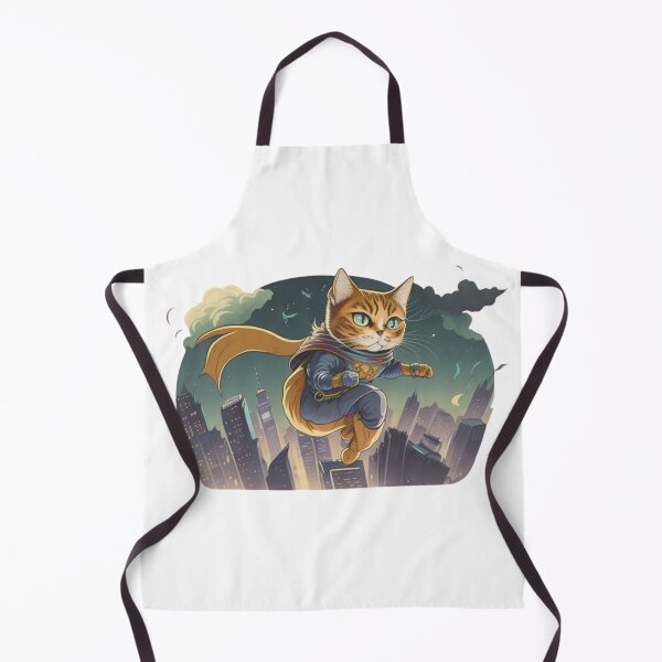 Item preview, Super Hero Cat Cartoon Latte Color | Unique Cat Lover Gift Idea designed and sold by MaFleiva.