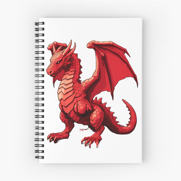 Item preview, Pixel Art Welsh Red Dragon designed and sold by tropicaltee.