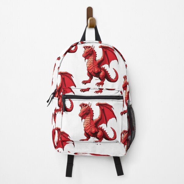 Item preview, Pixel Art Welsh Red Dragon designed and sold by tropicaltee.