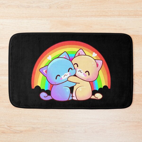 Item preview, Rainbow Love Cats designed and sold by ironydesigns.