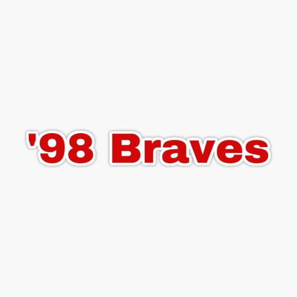 Morgan Wallen - 98’ Braves | Sticker