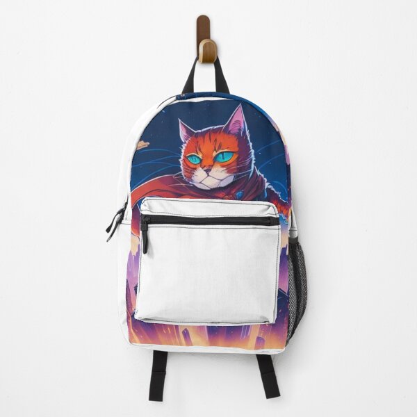 Item preview, Super Hero Cat Cartoon Chroma Color | Unique Cat Lover Gift Idea designed and sold by MaFleiva.