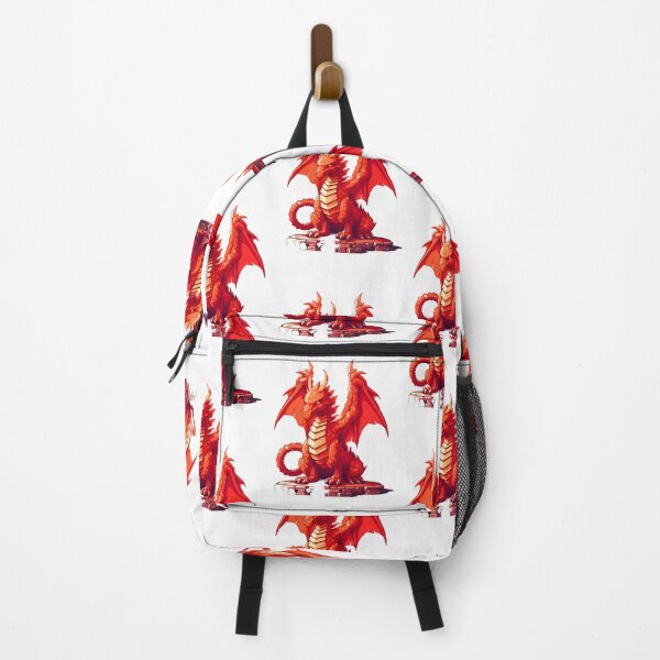 Item preview, Pixel Art Welsh Red Dragon designed and sold by tropicaltee.