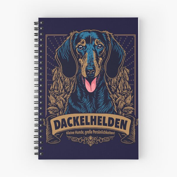 Aperçu de l'œuvre Dackelhelden - Kleine Hunde, große Persönlichkeiten ! créée et vendue par IcalsaidArt.