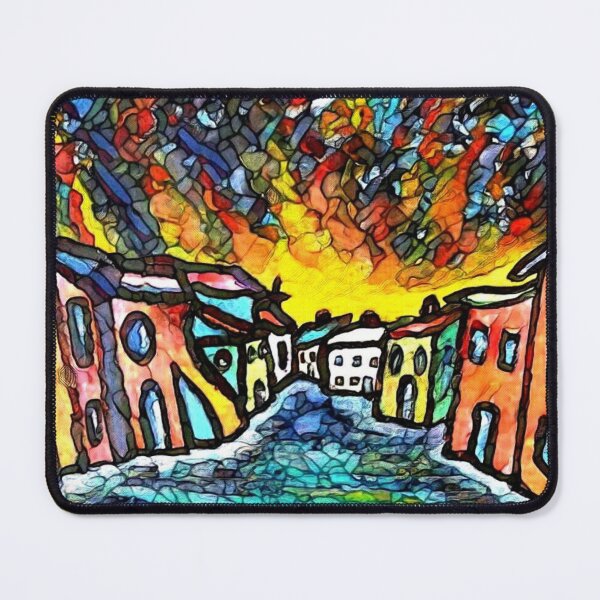Item preview, Fire approaches village designed and sold by George Hutton Hunter.
