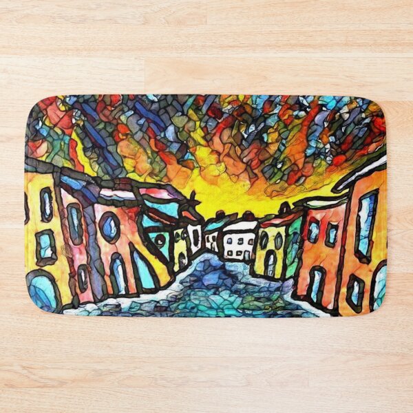 Item preview, Fire approaches village designed and sold by George Hutton Hunter.