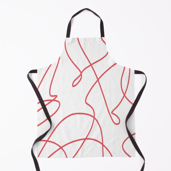 Item preview, Contemporary Line Art: Red and White designed and sold by DanielleGensler.