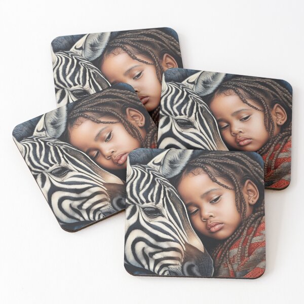Item preview, Zebra with a young friend designed and sold by Liljinkzy.