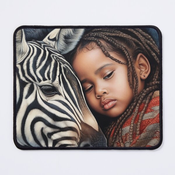 Item preview, Zebra with a young friend designed and sold by Liljinkzy.