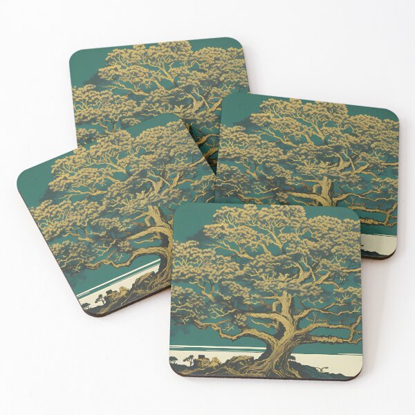 Item preview,  Woodblock Sycamore Silhouette designed and sold by tropicaltee.