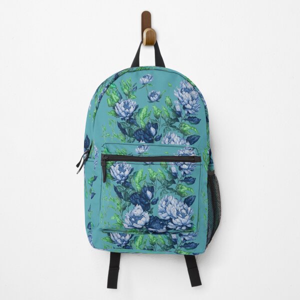 Item preview, Blue Peonies graphic by Arthur Ingram  designed and sold by MoxyMermaid.