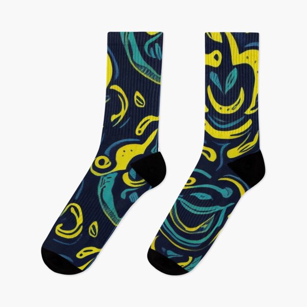 Artikelvorschau, Retro-Muster in psychedelischen Farben entworfen und verkauft von CASUALURBAN.
