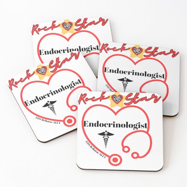 Item preview, Rockstar Doctor, Endocrinologist; celebrating medical professionals designed and sold by Largerterritory.