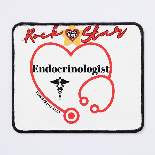 Item preview, Rockstar Doctor, Endocrinologist; celebrating medical professionals designed and sold by Largerterritory.