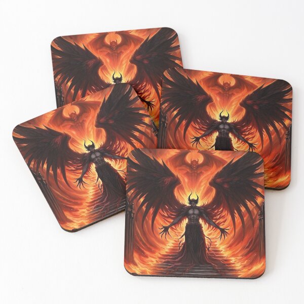 Item preview, Anime Lucifer in the Gates of Hell designed and sold by IdesignStudio77.