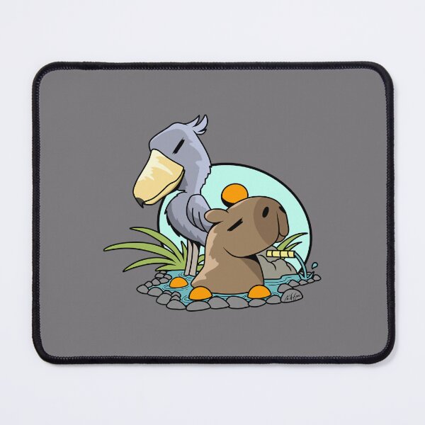 Item preview, Shoebill Stork and Capybara Onsen 	 	 designed and sold by khbmokws89.