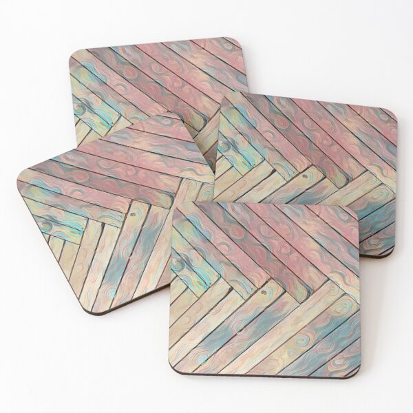 Item preview, Abstract Swirled Bridge Planks designed and sold by Debra Martz.