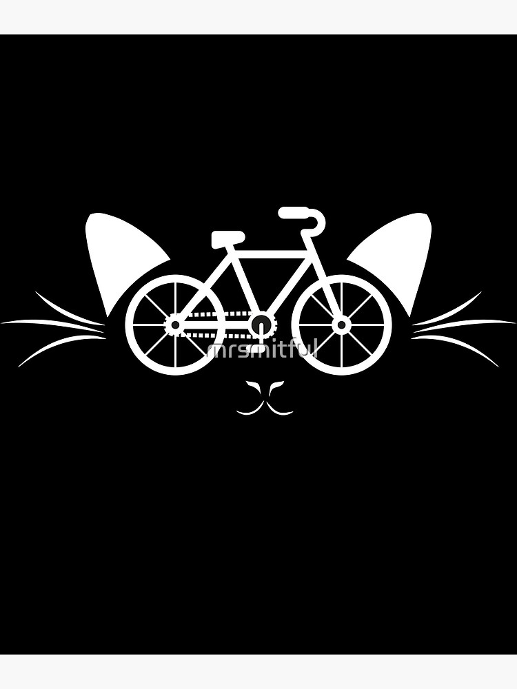 Funny Cycling T Shirts - Cat Bicycle Cyclist Bike T-Shirt Funny Cycling T Shirts - Cat Bicycle Cyclist Bike T-Shirt