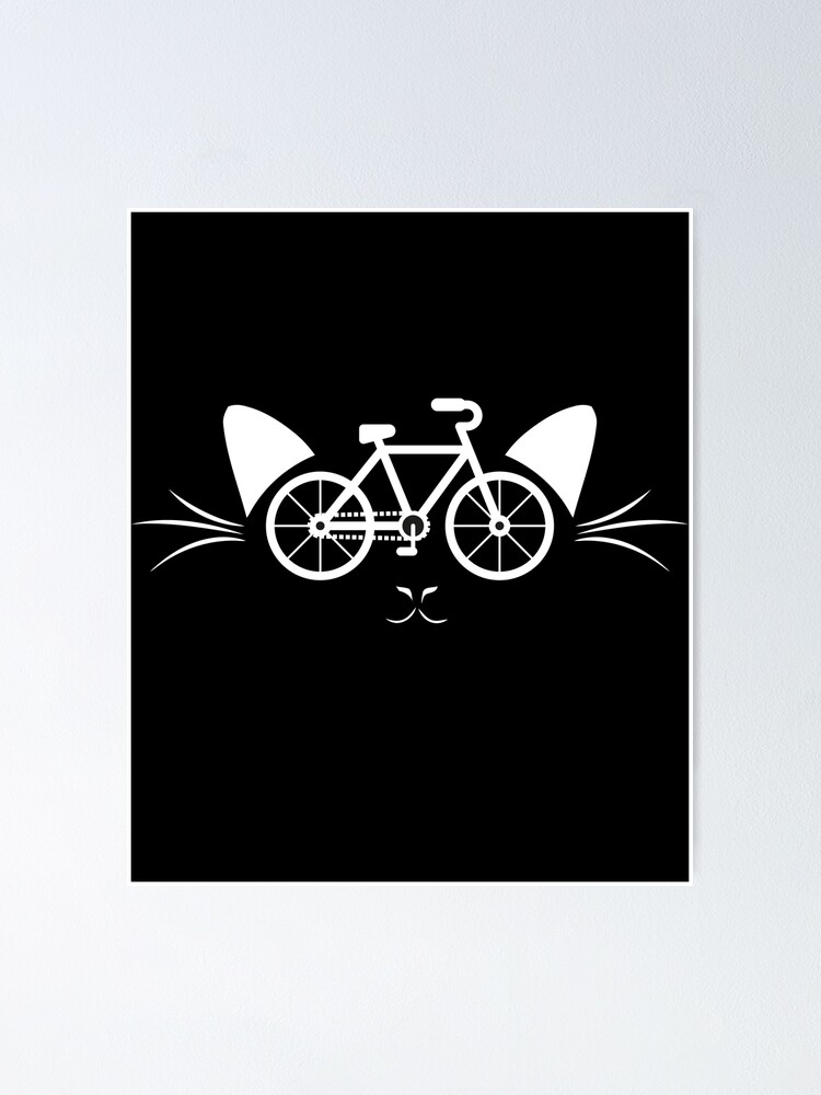Funny Cycling T Shirts - Cat Bicycle Cyclist Bike T-Shirt Funny Cycling T Shirts - Cat Bicycle Cyclist Bike T-Shirt