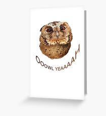 FUN OWL YEAH Greeting Card