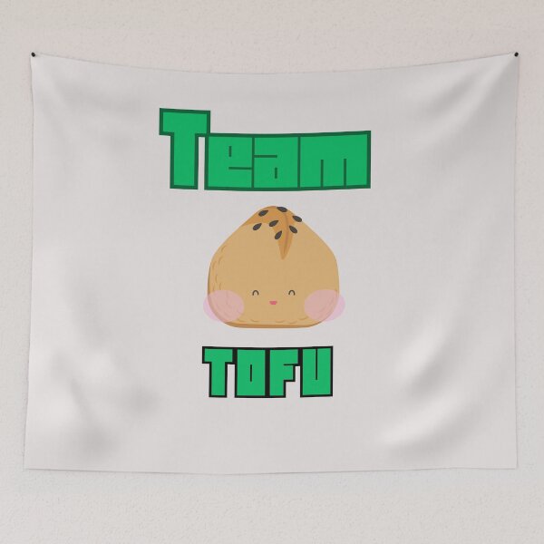 Item preview, TEAM TOFU- Funny Vegetarian Quote   designed and sold by unique things.