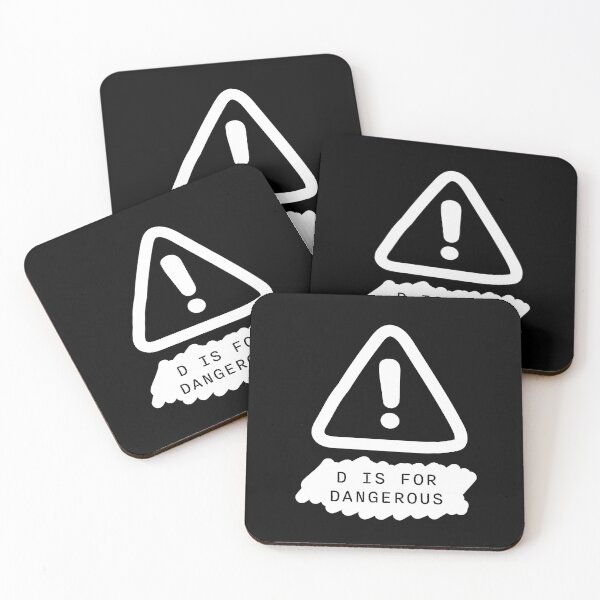 Item preview, D IS FOR DANGEROUS, ARCTIC MONKEYS designed and sold by AutopilotDesign.