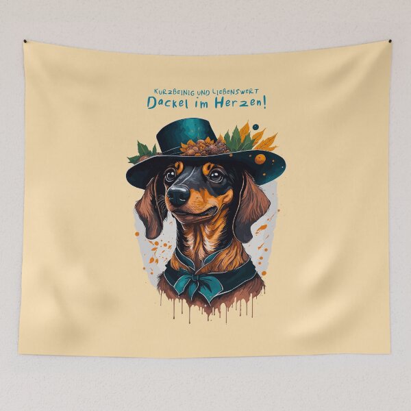 Item preview, Kurzbeinig und liebenswert designed and sold by IcalsaidArt.