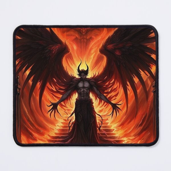 Item preview, Anime Lucifer in the Gates of Hell designed and sold by IdesignStudio77.