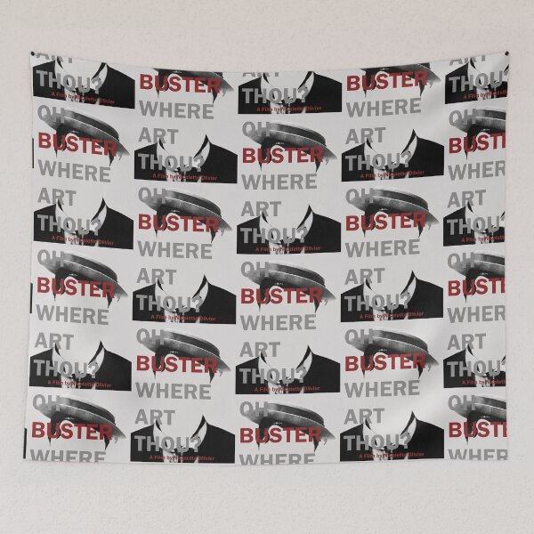 Item preview, Oh Buster Where Art Thou? Film Poster by Nicolette Olivier, Single and Repeating Pattern, Choose Your Own Background designed and sold by Nicolette Olivier.