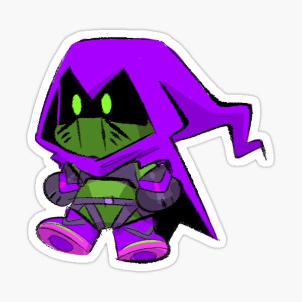 Duende Verde Gabri (Squints at u eyes) Sticker for Sale by